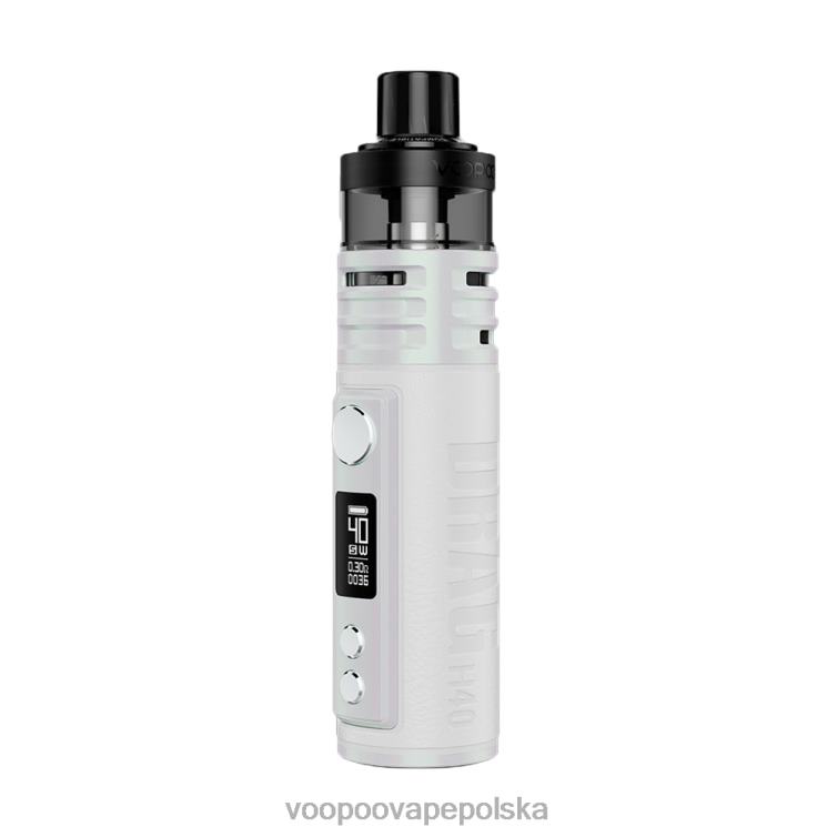 VOOPOO DRAG H40 mod pod srebrzystobiały R8680209 | VOOPOO Drag X Polska